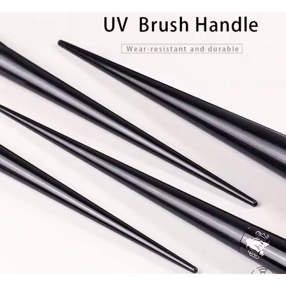 Kat Von D- Makeup Brush 04 Highlight Brush ~Soft Fiber ~ New No Box - Picture 4 of 6